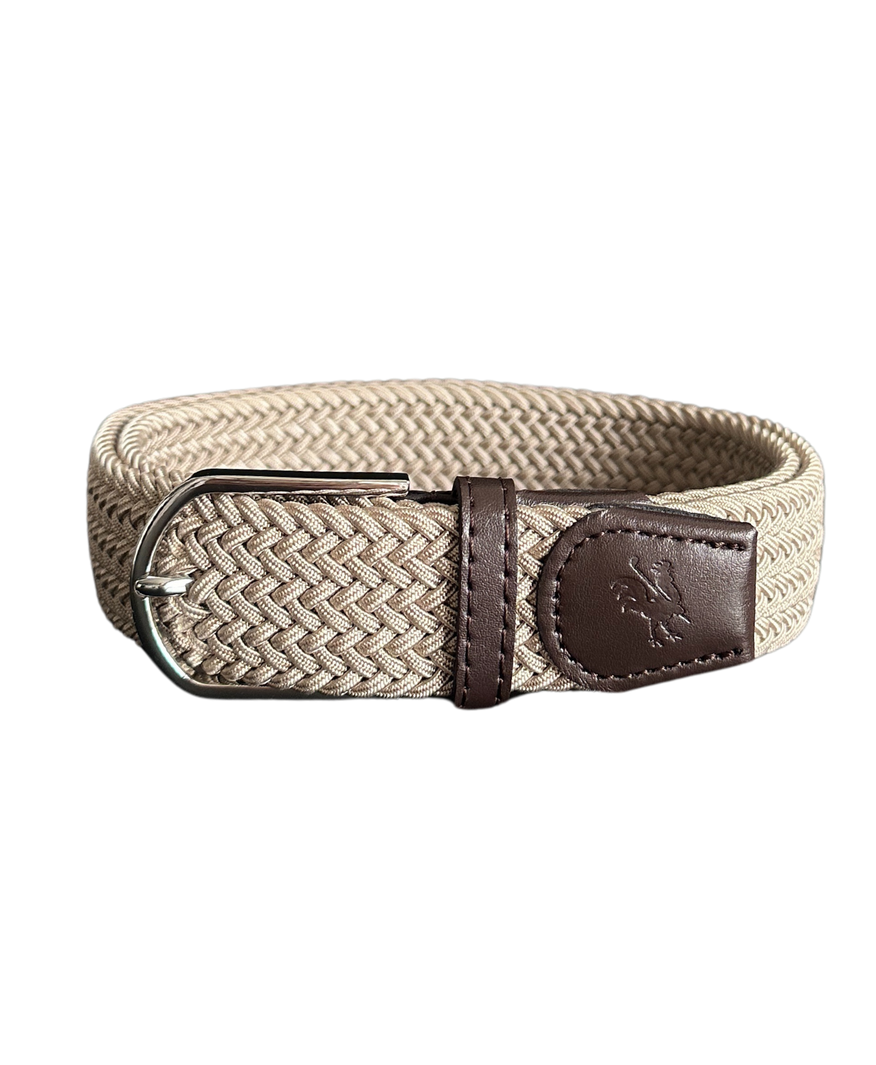 Braided Belt Beige Canada - Red Rooster Golf Inc.