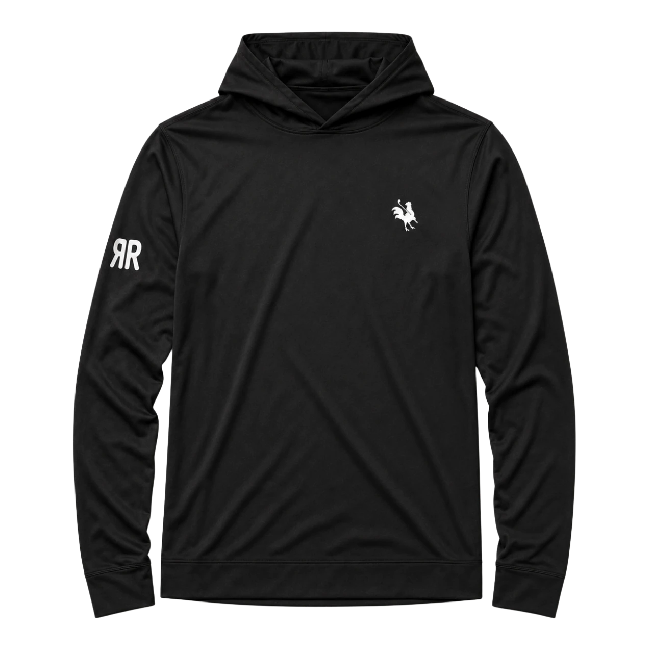 Black The Coop performance hoodie