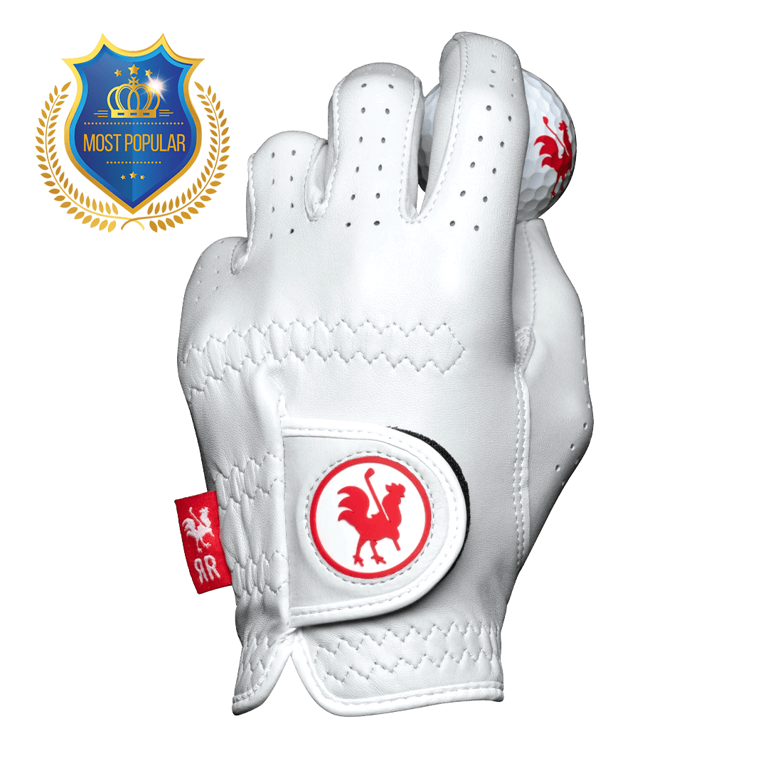 Cabretta leather golf glove available in both left and right hand options