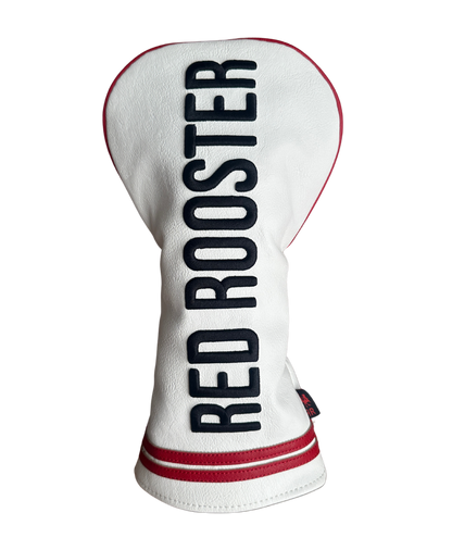 Red Rooster Driver Cover White Canada - Red Rooster Golf Inc.