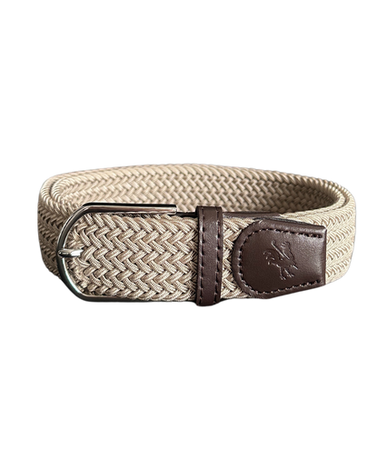 Braided Belt Beige Canada - Red Rooster Golf Inc.