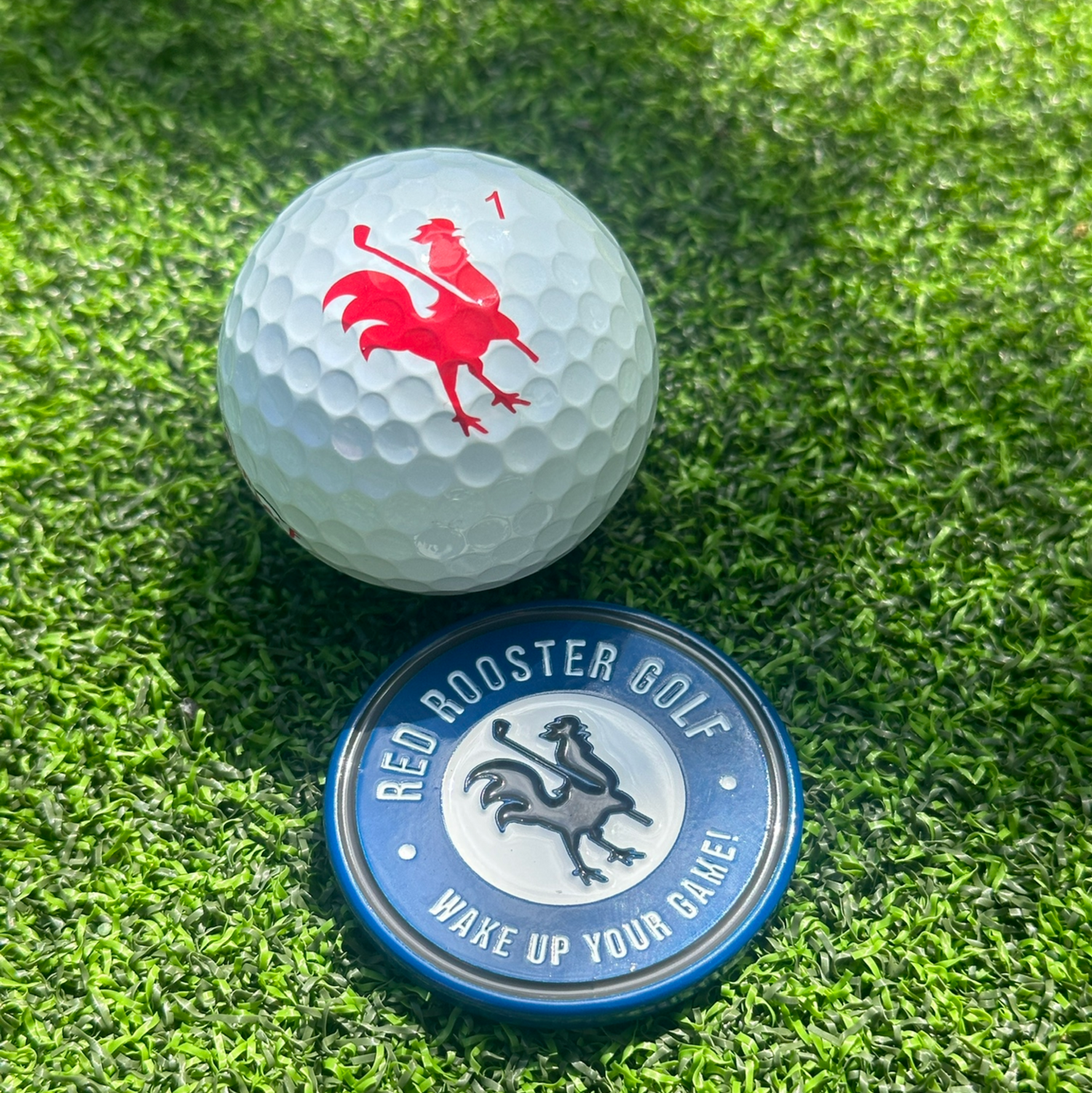 The Clutch - Ball Markers Red Rooster Golf Inc.