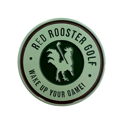 The Clutch - Ball Markers Green (The MInt) Red Rooster Golf Inc.