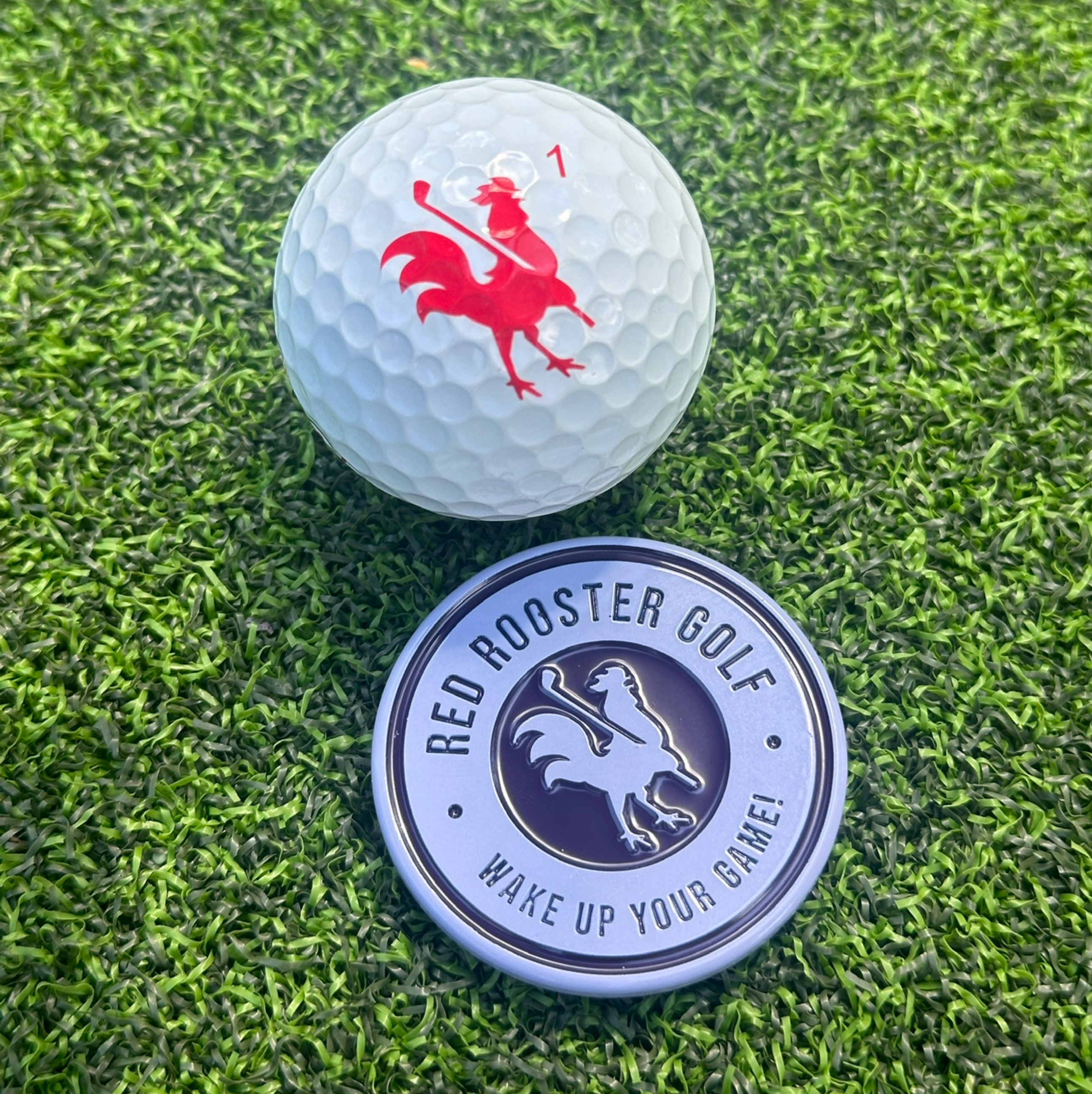 The Clutch - Ball Markers Red Rooster Golf Inc.
