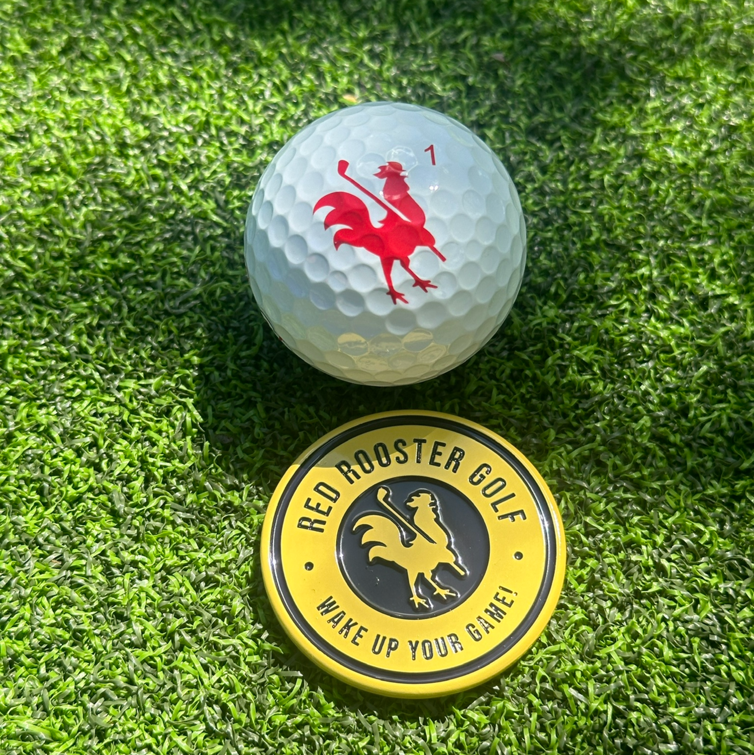 The Clutch - Ball Markers Red Rooster Golf Inc.