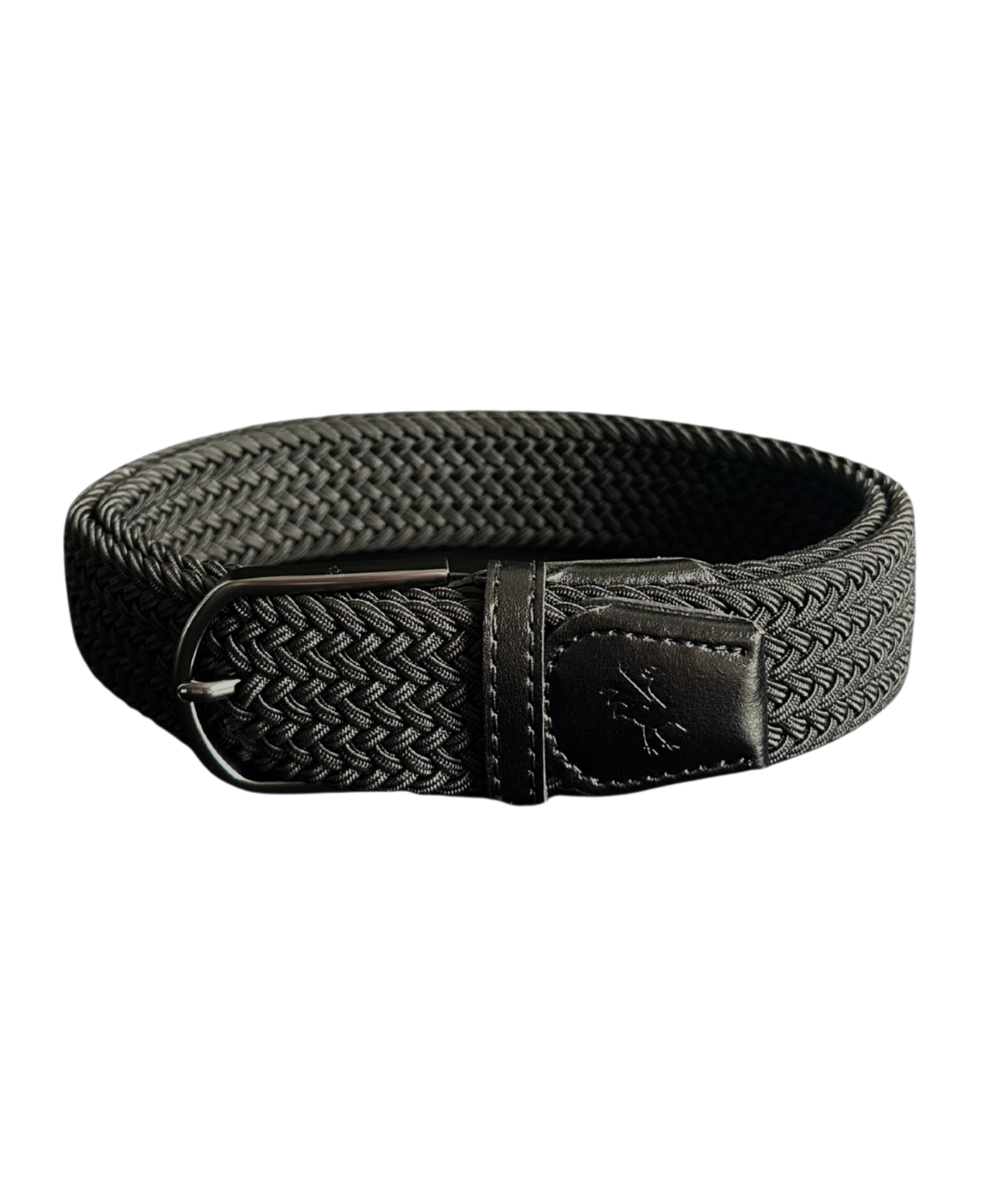Braided Belt Black Canada - Red Rooster Golf Inc.