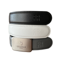 Leather Belt - 3 pack Black Grey White Canada - Red Rooster Golf Inc.