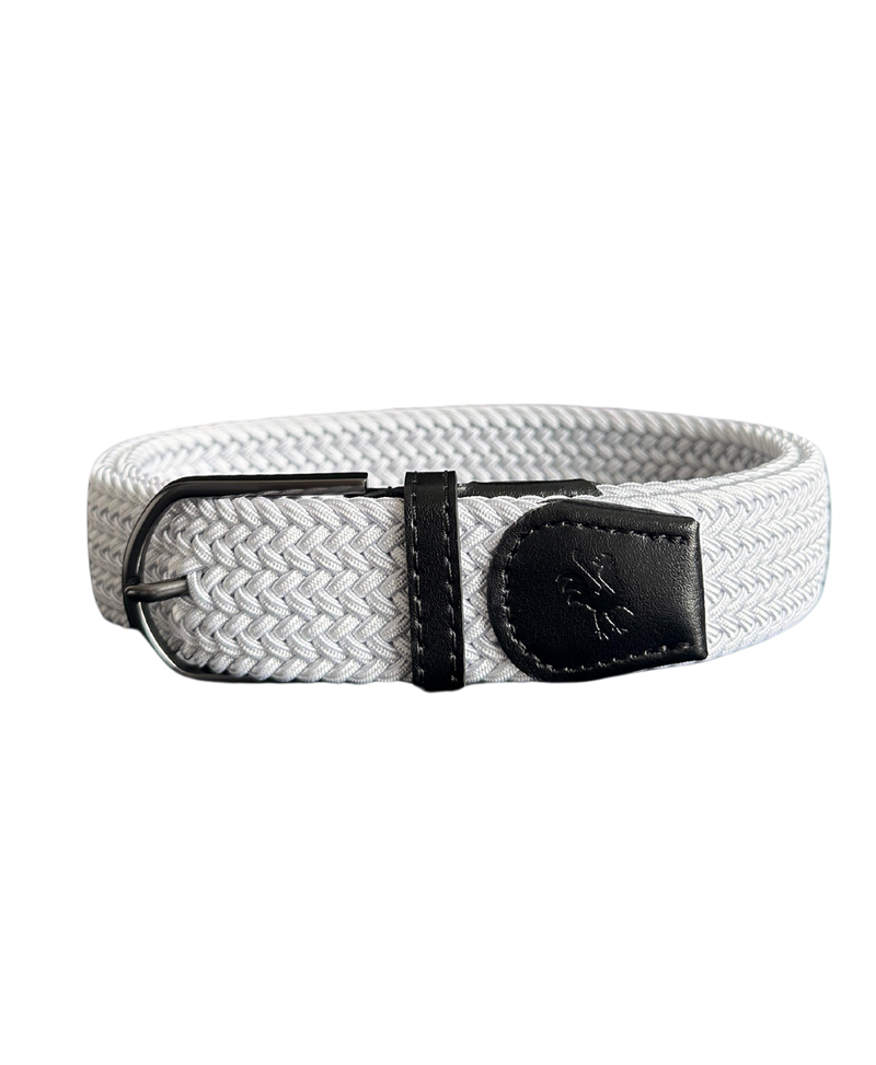 Braided Belt White Canada - Red Rooster Golf Inc.