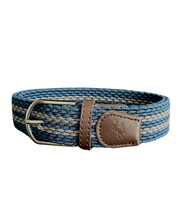 Braided Belt Blue Grey Canada - Red Rooster Golf Inc.
