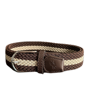 Braided Belt Brown Beige Canada - Red Rooster Golf Inc.