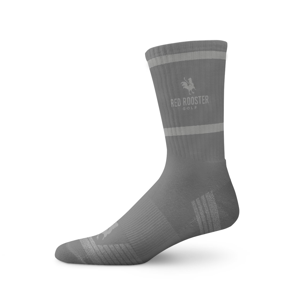 Performance Socks - Long The Scots Silver Canada - Red Rooster Golf Inc.