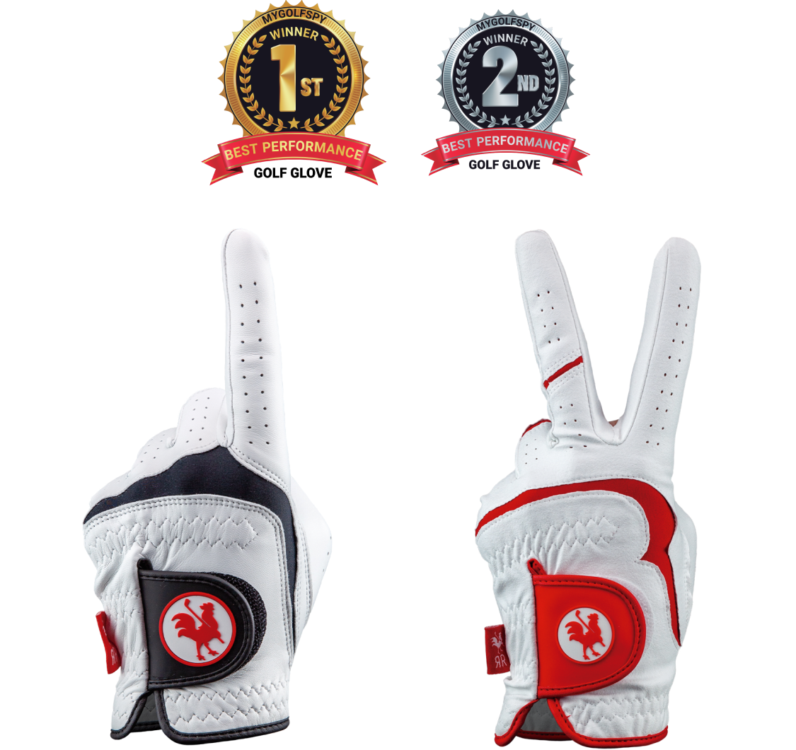 Commencez avec les gants de golf Red Rooster