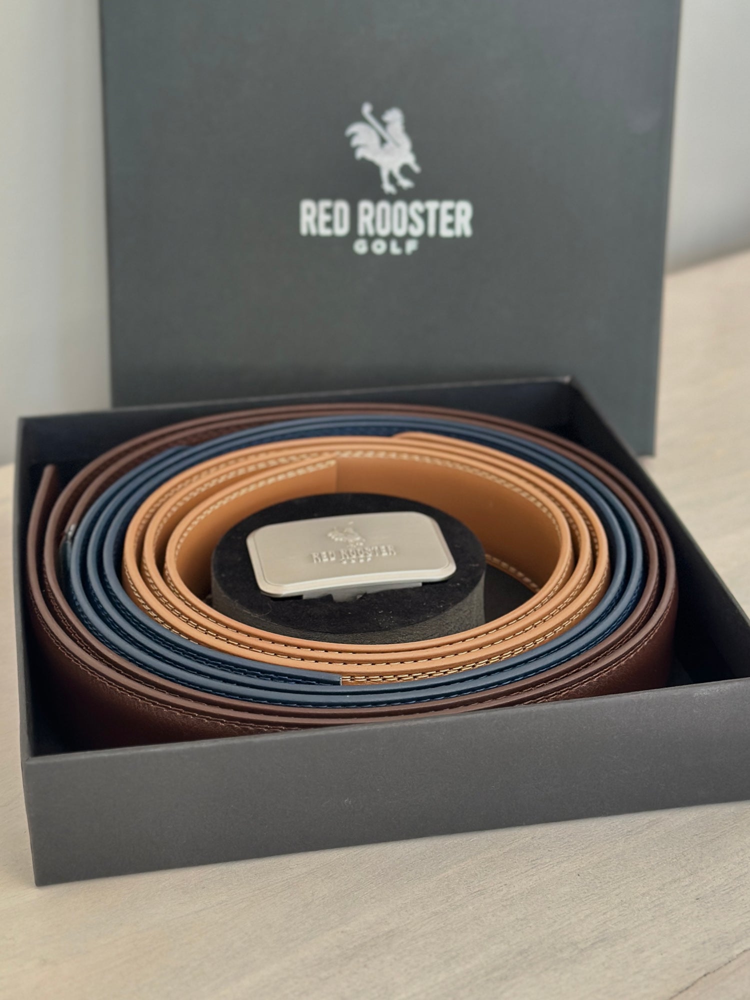 Leather Belt - 3 pack Canada - Red Rooster Golf Inc.