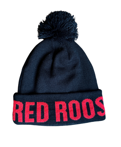 Winter Toque Black Red Canada - Red Rooster Golf Inc.