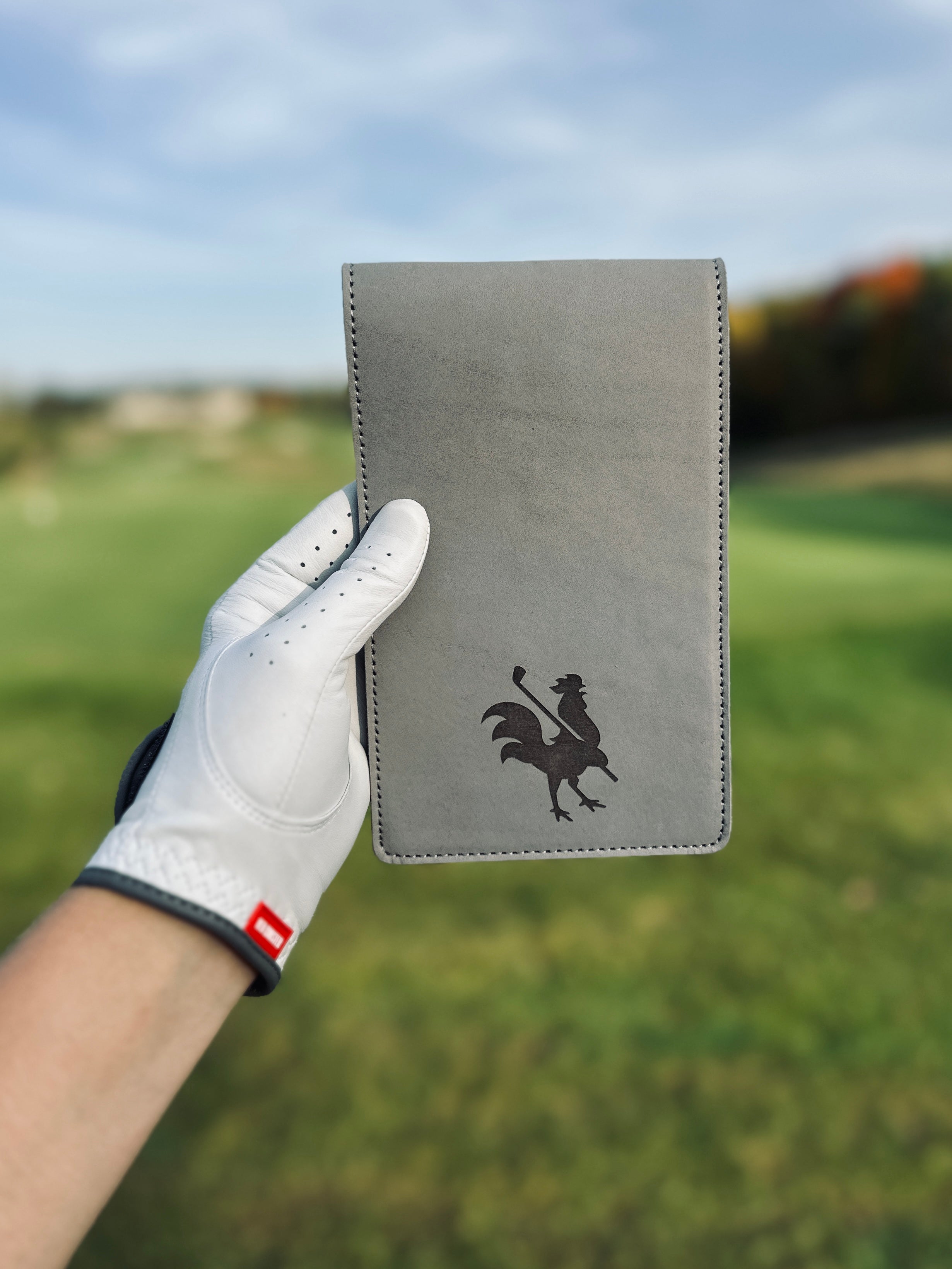Leather Scorecard Holder Canada - Red Rooster Golf Inc.