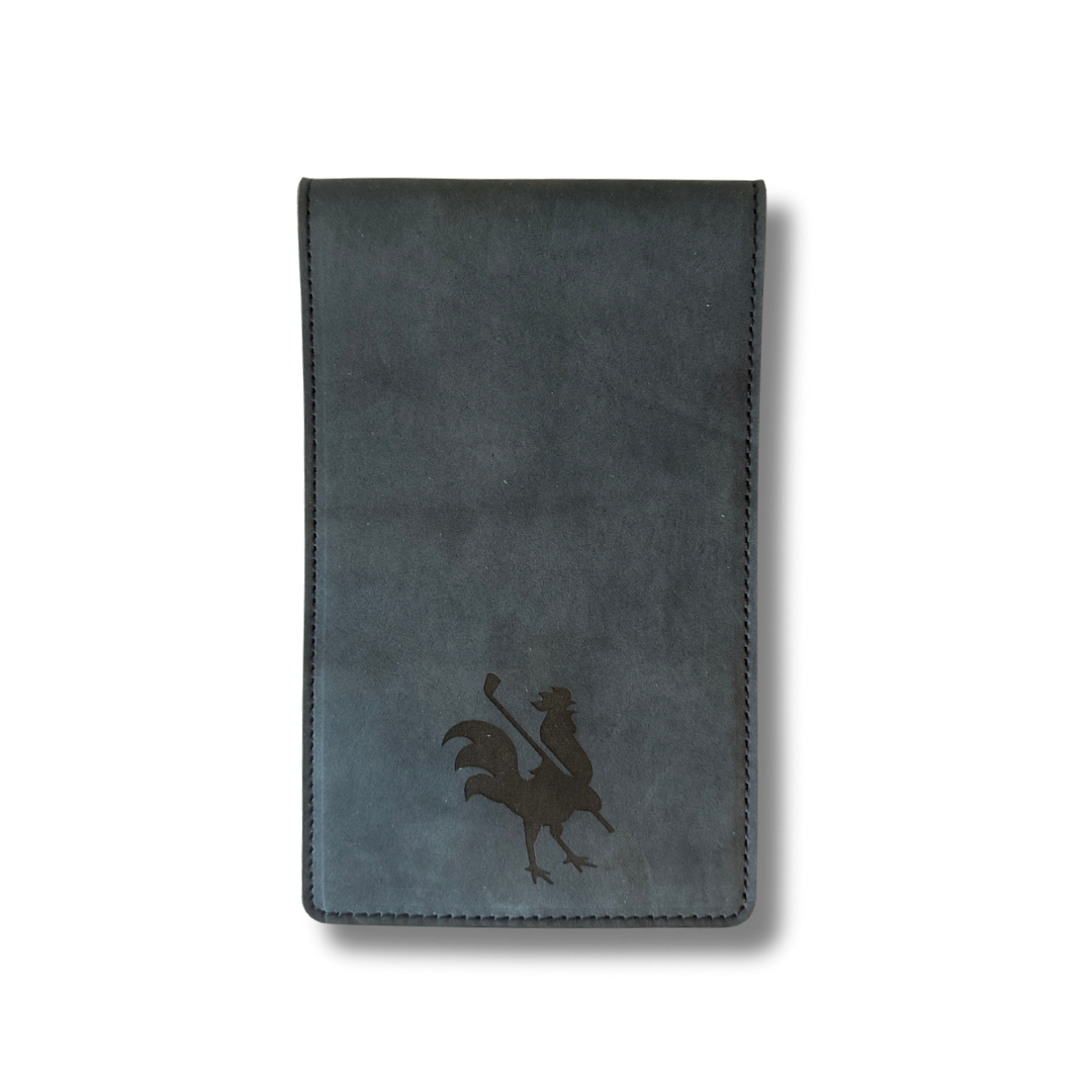 Leather Scorecard Holder Black Canada - Red Rooster Golf Inc.