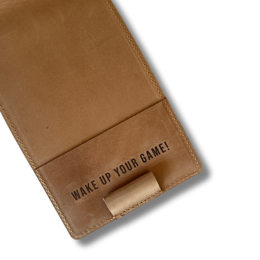 Leather Scorecard Holder Canada - Red Rooster Golf Inc.
