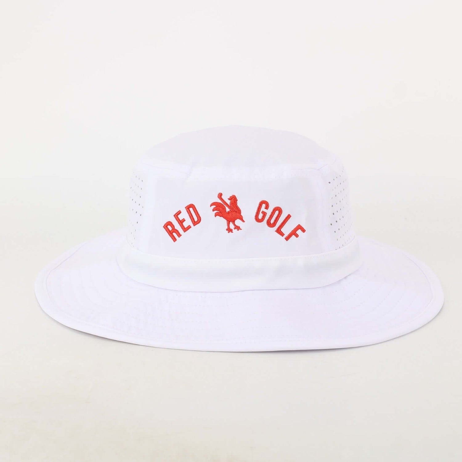 Bucket Hat White - Red Golf Canada - Red Rooster Golf Inc.