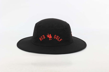 Bucket Hat Black - Red Golf Canada - Red Rooster Golf Inc.