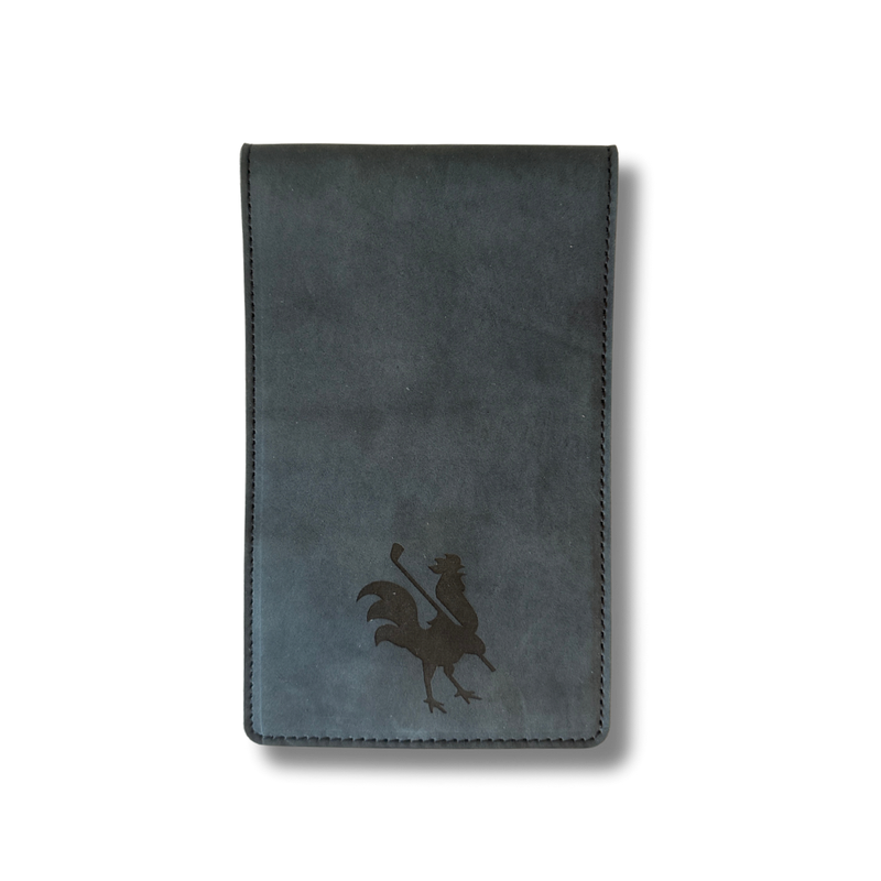 Leather Scorecard Holder Black Canada - Red Rooster Golf Inc.