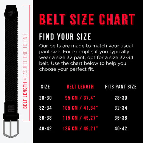 Belt Size Chart