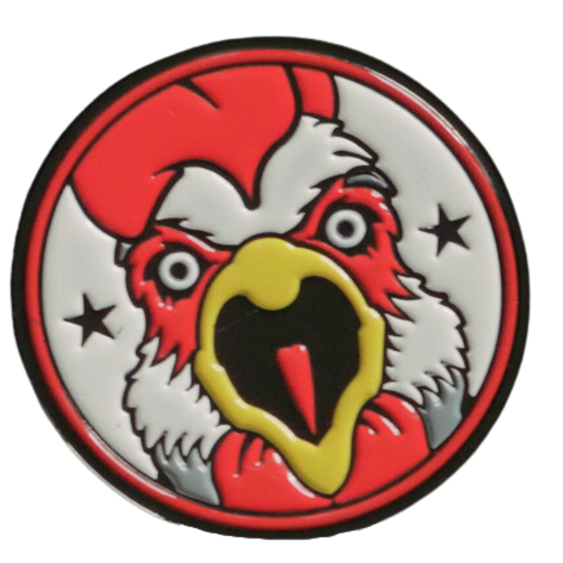 The Rowdy Rooster - Ball Marker Red Rooster Golf Inc.