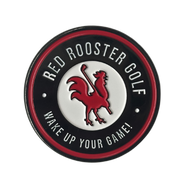 The Clutch - Ball Markers Black (The Crow) Red Rooster Golf Inc.