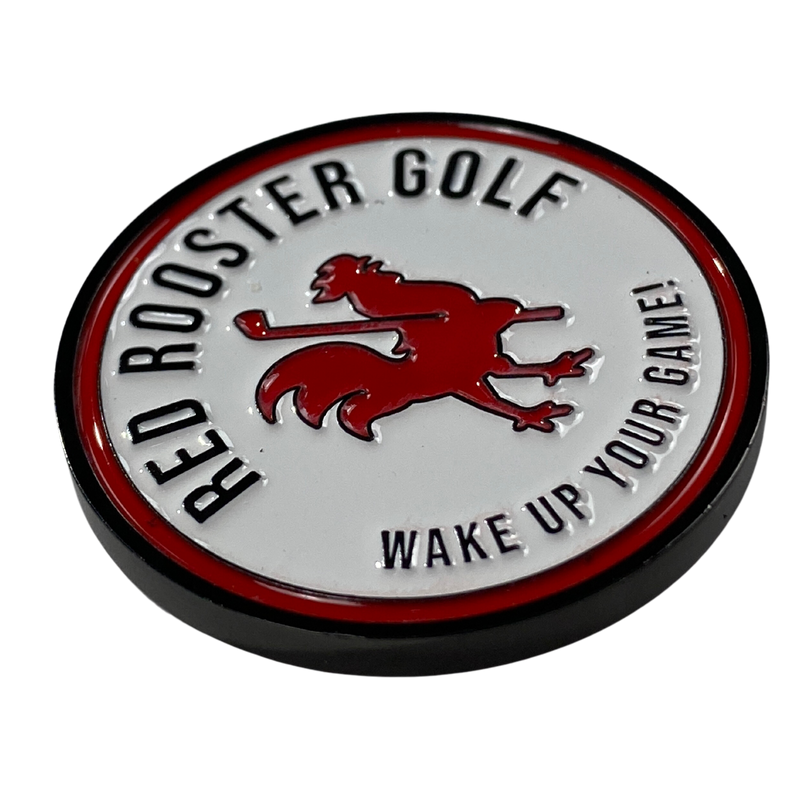 The Rowdy Rooster - Ball Marker Default Title Red Rooster Golf Inc.