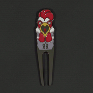 The Rowdy Rooster - Divot Tool Default Title Red Rooster Golf Inc.