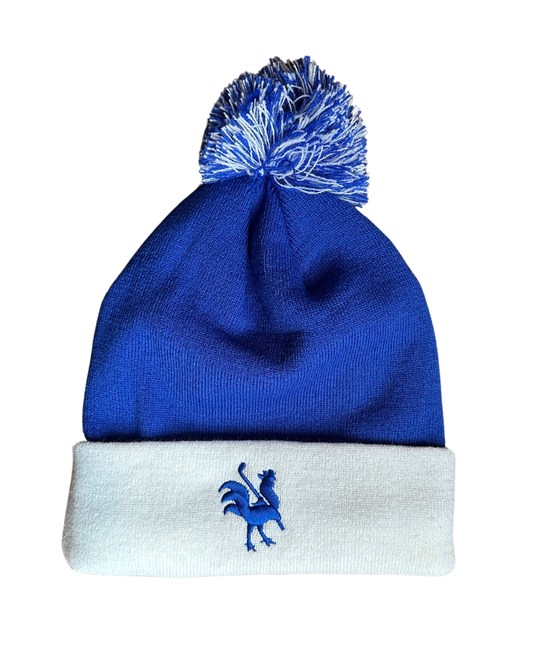 Winter Toque Blue White Canada - Red Rooster Golf Inc.